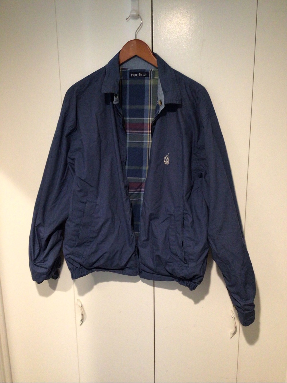 Nautica Blue Windbreaker Jacket